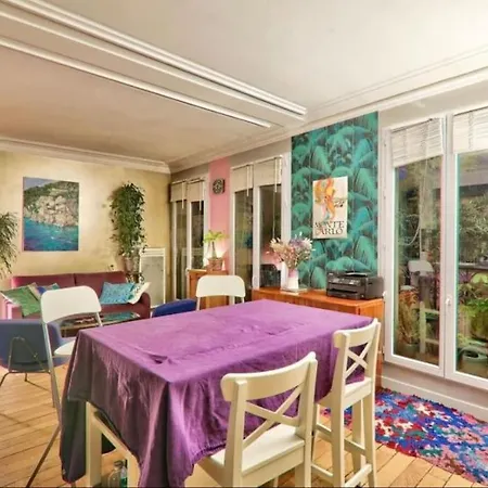 Bright For 3 With Balcony - 11e Bastille Lägenhet Paris