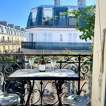 Lägenhet Bright For 3 With Balcony - 11e Bastille *