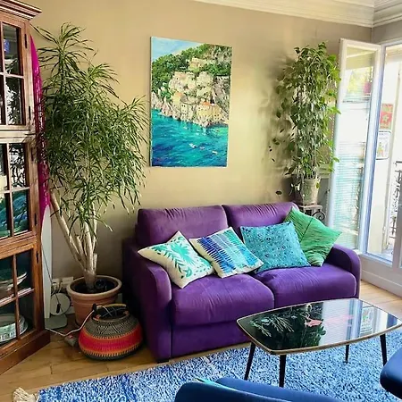 Bright For 3 With Balcony - 11e Bastille Apartment