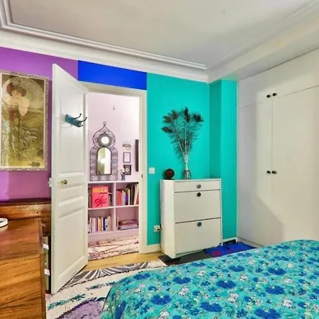 Bright For 3 With Balcony - 11e Bastille Daire Paris