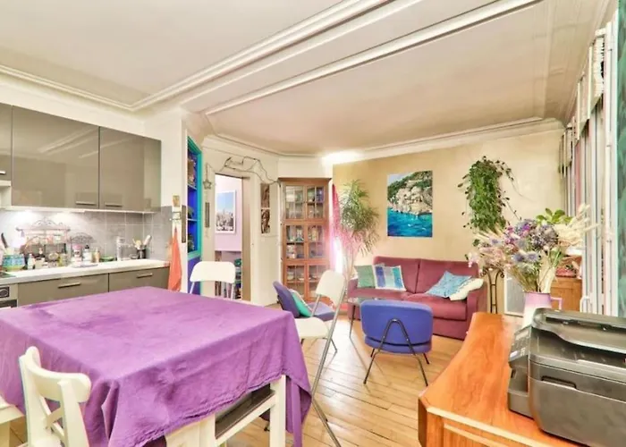 Bright For 3 With Balcony - 11e Bastille *