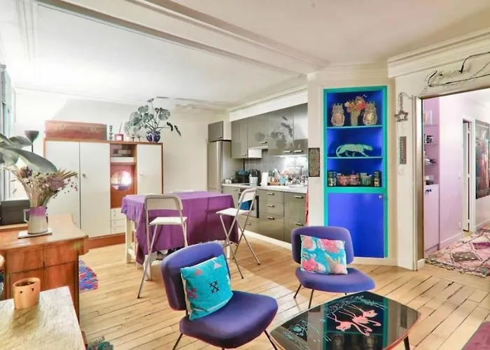 Bright For 3 With Balcony - 11e Bastille *